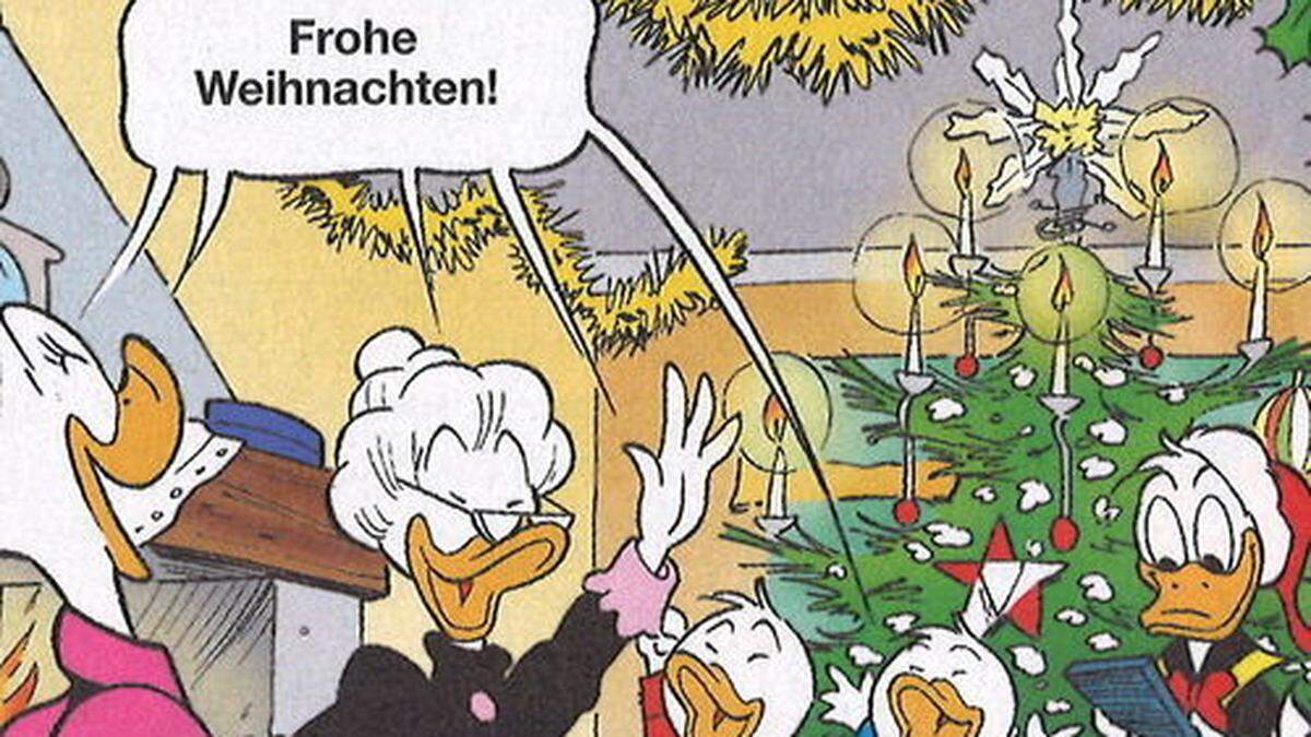 Weihnachten in Entenhausen: Ein Familienfest mit viel Glitzer und Geschenken