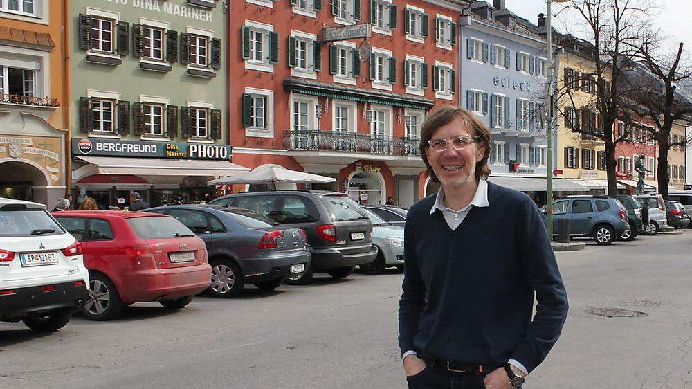 Peter Paul Rohracher ist Obmann des „Hauptplatz-Vereins“
