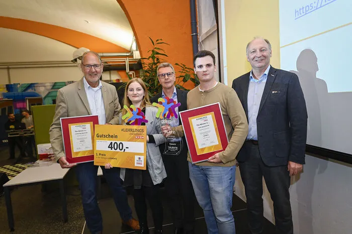 Ausgezeichnet: Theo Brandstätter und Christina Rauscher