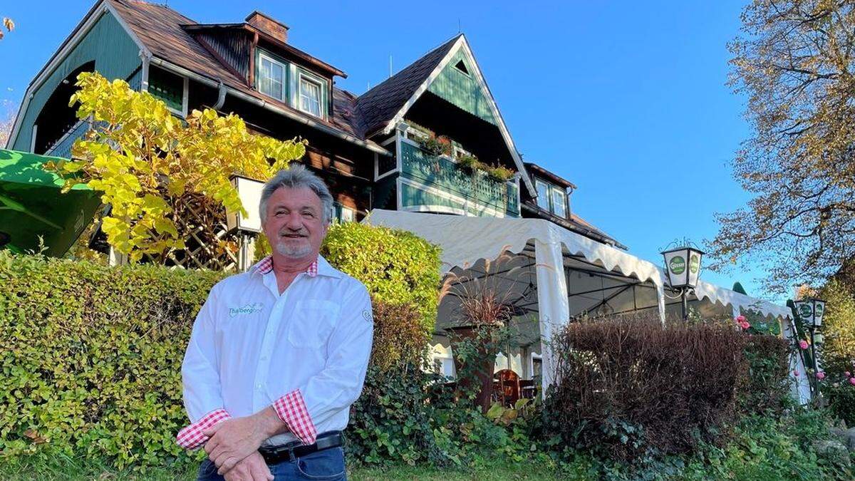 Hans Radl kocht am Thalberghof noch bis Ende Juni