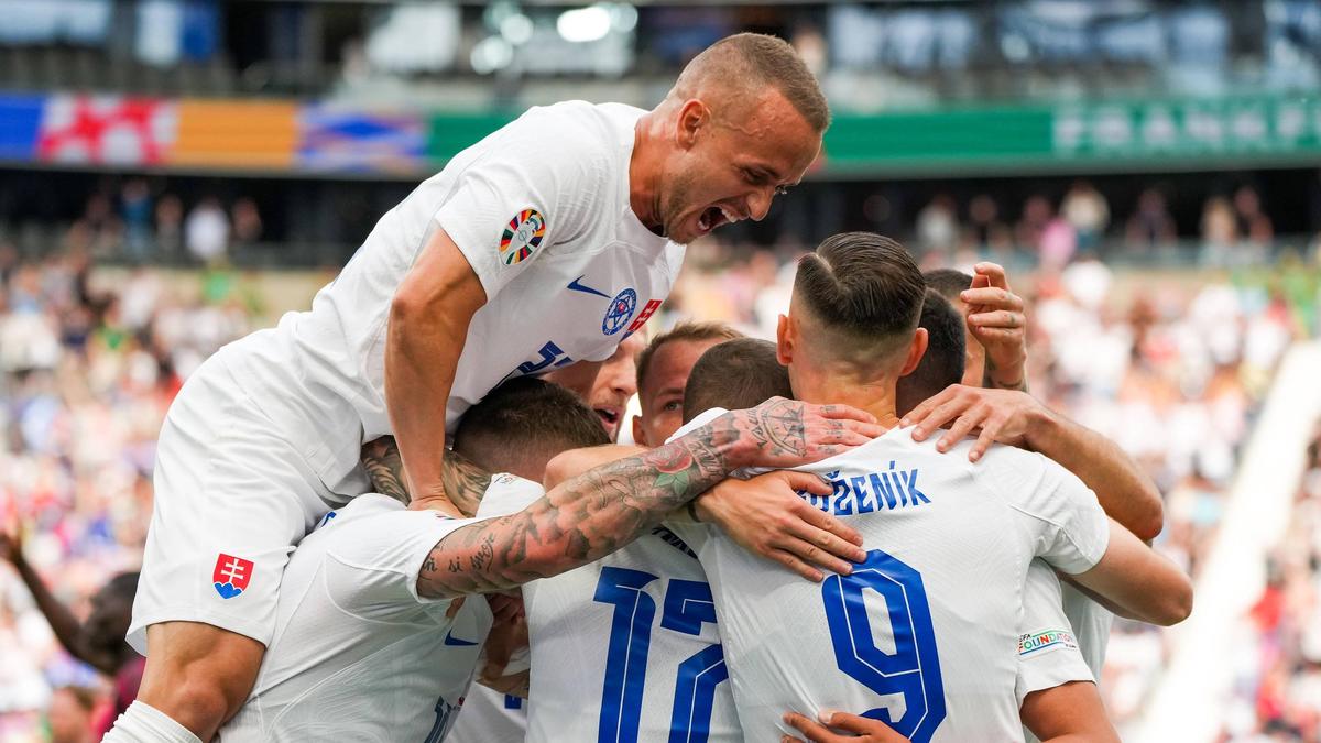 Riesengroßer Jubel bei der Slowakei – drei Punkte gegen Belgien