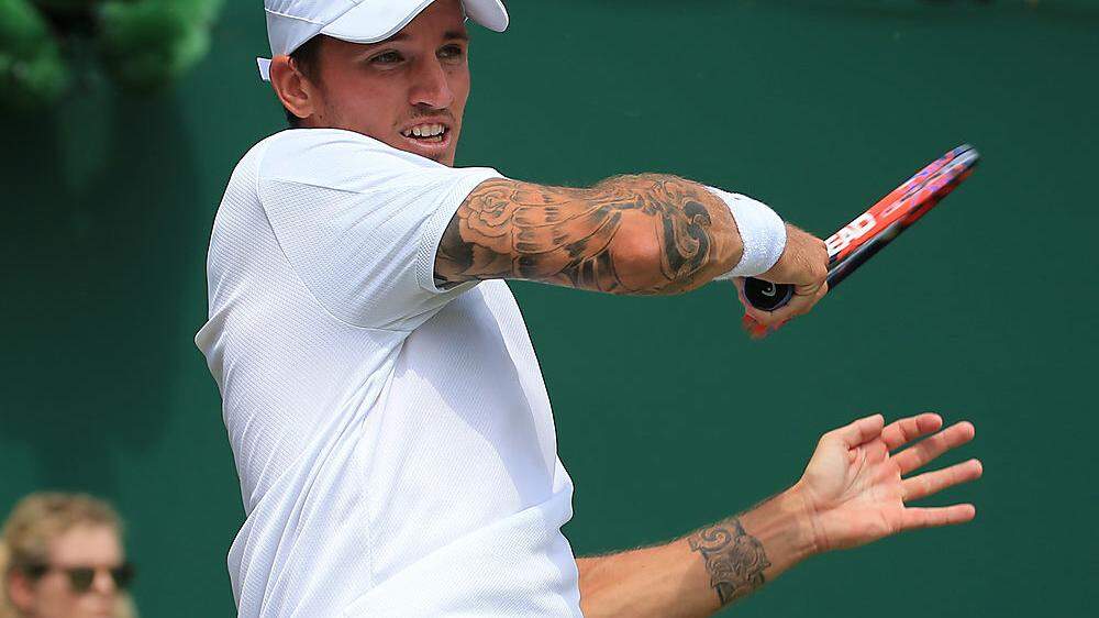 Dennis Novak verlor in Runde eins in Wimbledon