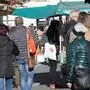 Dichtes Gedränge am Samstag auf dem Benediktinermarkt