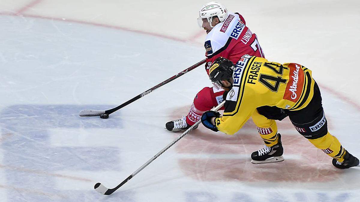 Jamie Lundmark will heute gegen Wien einen Sieg feiern