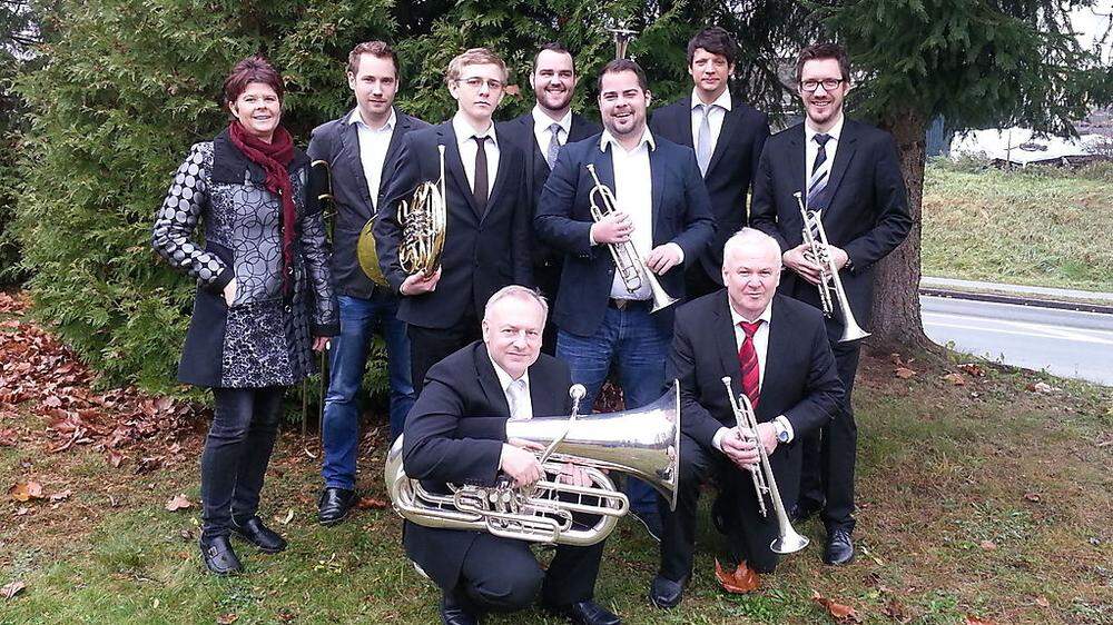 Das Ensemble "Trumpet Brass"