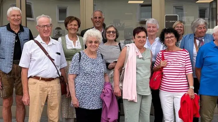 Vor dem gemeinsamen Mittagessen besuchten die ehemaligen Schüler das Liezener Bundesschulzentrum