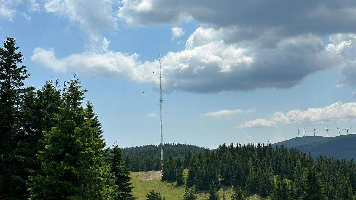 Am Bärofen soll ein Windpark entstehen 