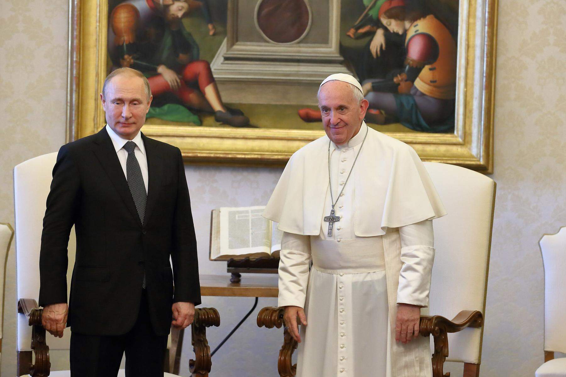 Glückwünsche zum Jubiläum: Putin lobt Papst in persönlicher Botschaft als „ehrlichen Verfechter des Friedens“
