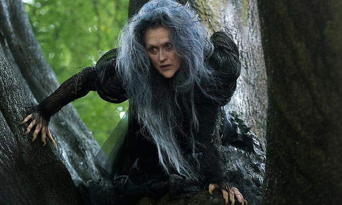 Meryl Streep gruselig in Into the Woods, am 23. Juni um 10.40 uhr in ORF 2
