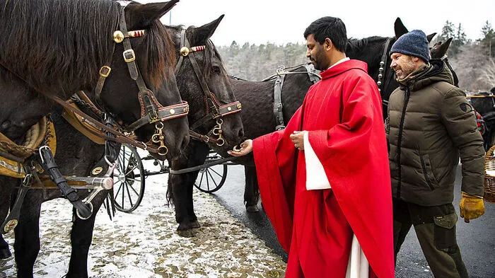 Pferdesegnung in St. Stefan bei Kaindorf