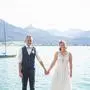Katja und Kevin Friesacher schlossen am Wolfgangsee den Bund fürs Leben