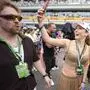 Anfang Mai waren Mikaela Shiffrin und Aleksander Aamodt Kilde noch beim Formel-1-GP in Miami zu Gast