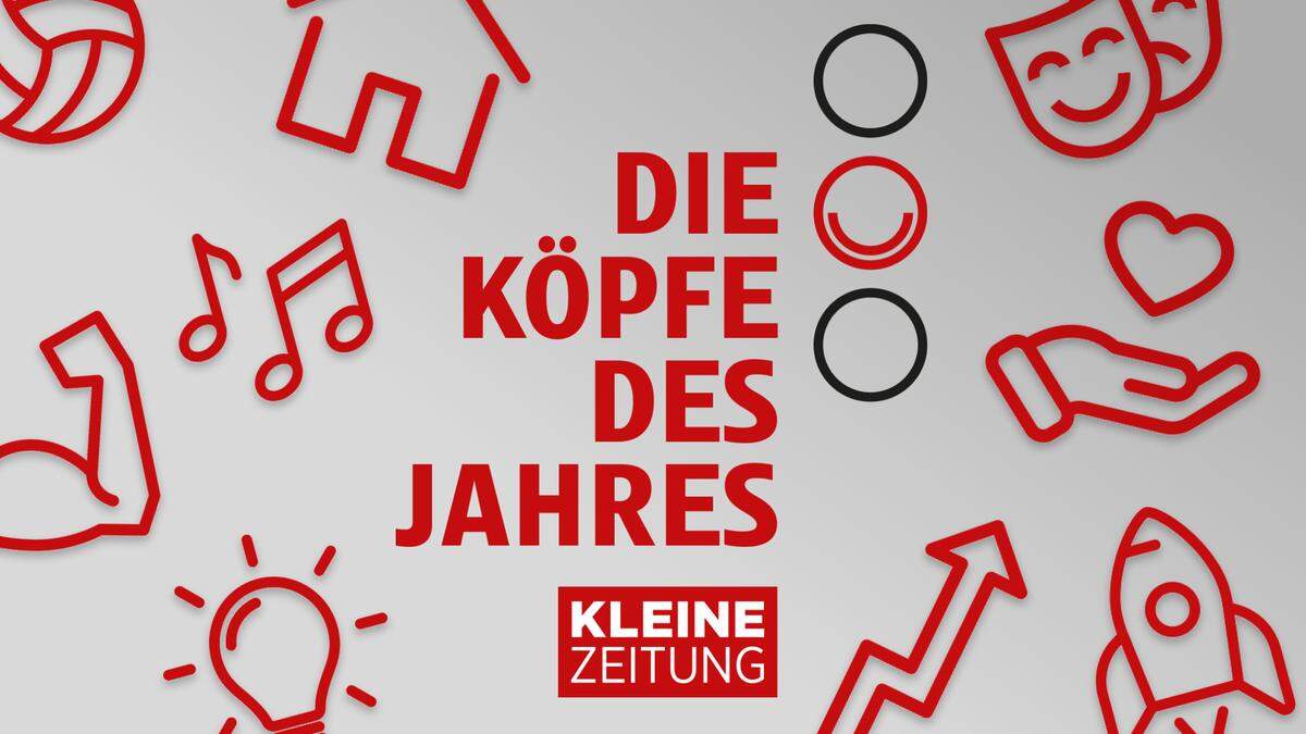 Köpfe des Jahres 2024 | Die Kleine Zeitung sucht die „Köpfe des Jahres 2024“