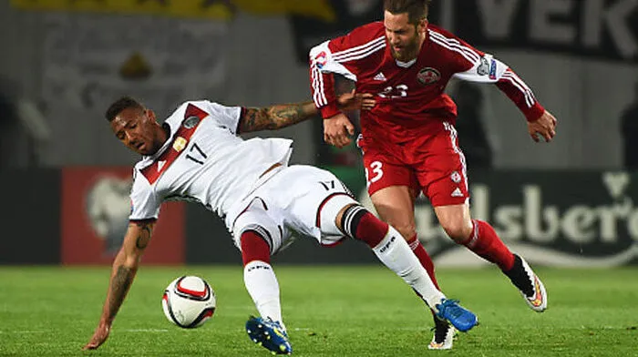 Jerome Boateng (links) und Co gewannen gegen Georgien