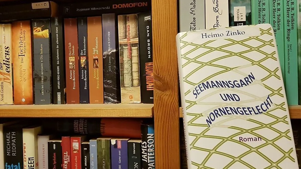 Heimo Zinko, Seemannsgarn und Nornengeflecht, BoD, Norderstedt, 2018, 474 Seiten, 25,70 Euro