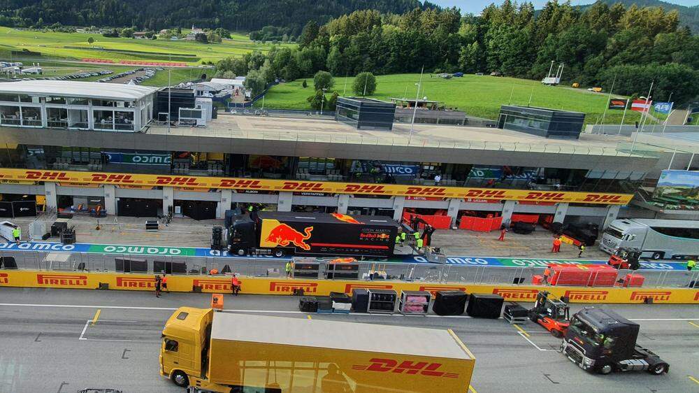 DHL ist der Logistikpartner der Formel 1