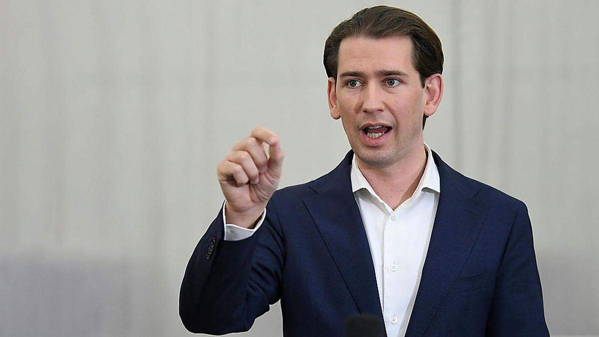 Bundeskanzler Sebastian Kurz