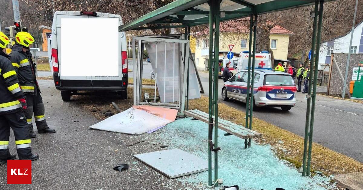 Lenker erlitt medizinischen Notfall: Transporter fuhr gegen ...