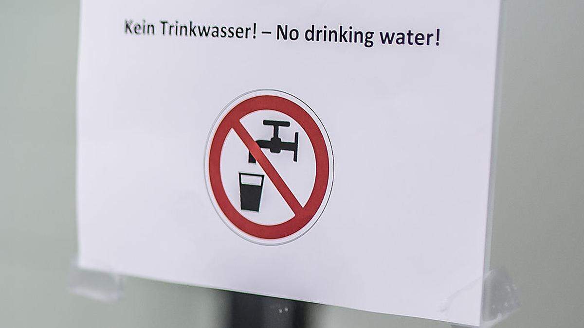 Die Probleme mit dem Trinkwasser in Waidmannsdorf sorgten für Verunsicherung