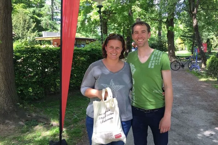 Im Knittelfelder Stadtpark konnten sie sich ihren Gewinn abholen.