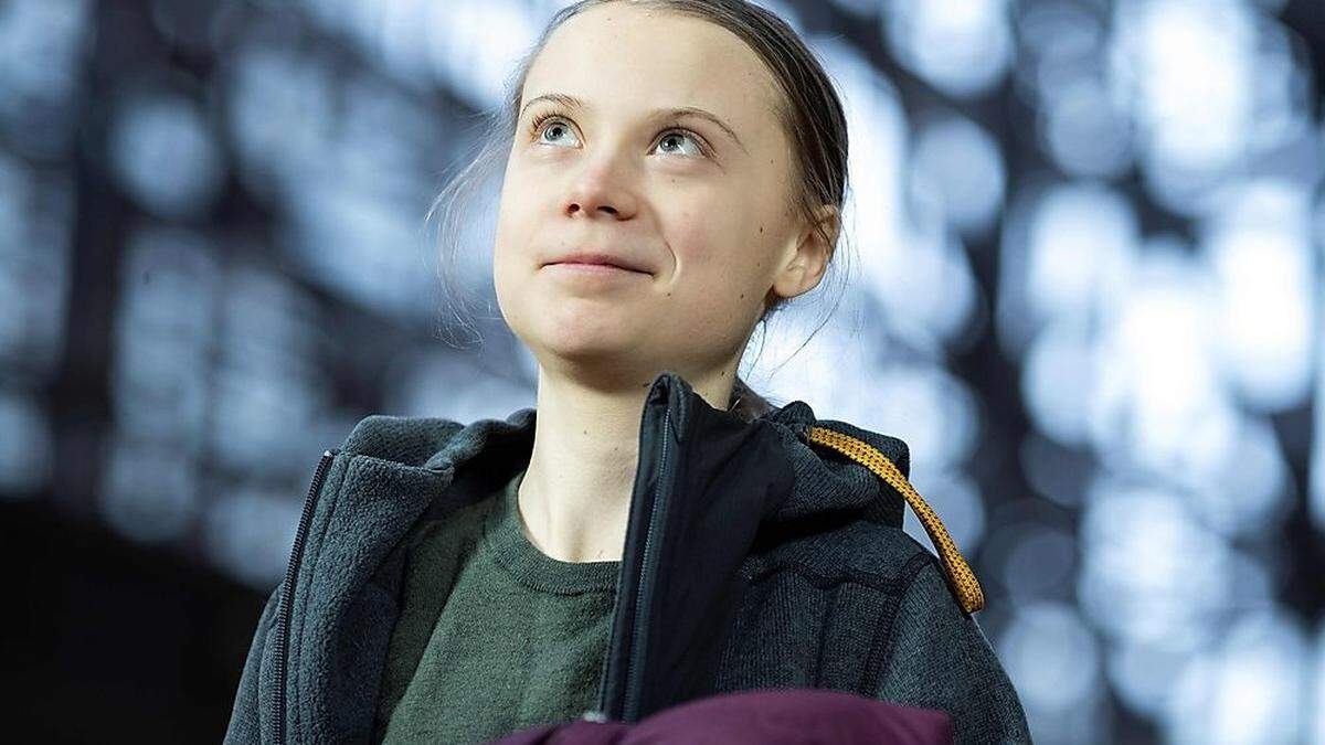 Klimaaktivistin Greta Thunberg 