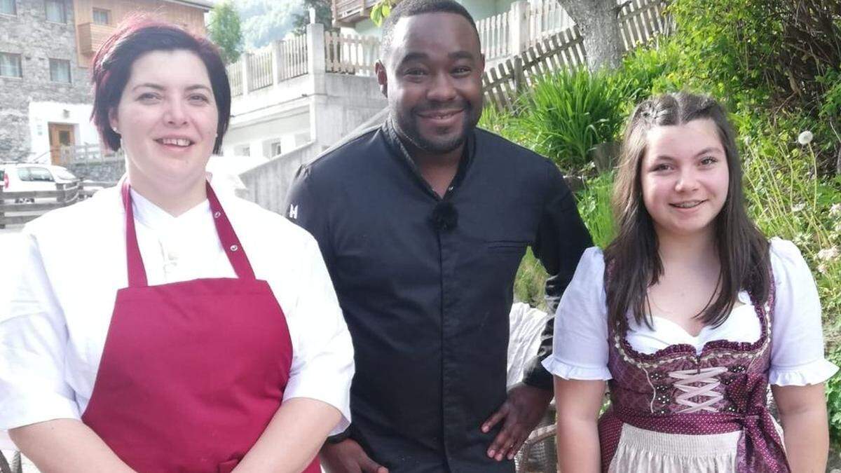 Birgit Steiner und Tochter Stefanie freuten sich auf den Besuch des Fernsehkochs