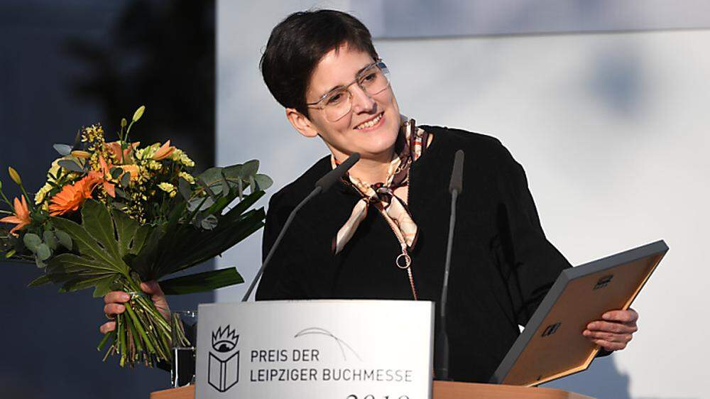 Preisträgerin Anke Stelling (38) aus Ulm