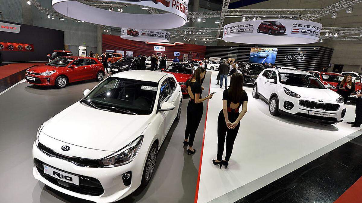 Star am Kia-Stand ist der neue Rio