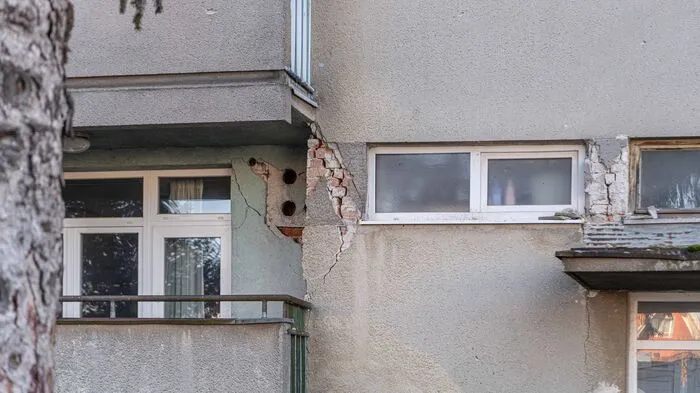Vor allem das Stadtzentrum wurde stark vom Erdbeben getroffen
