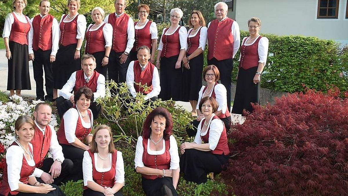 Die Singgemeinschaft Gnesau lädt zum Konzert