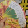 40 Prozent der Gutscheine wurden schon eingelöst
