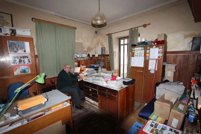 Anton Marblers früheres Büro