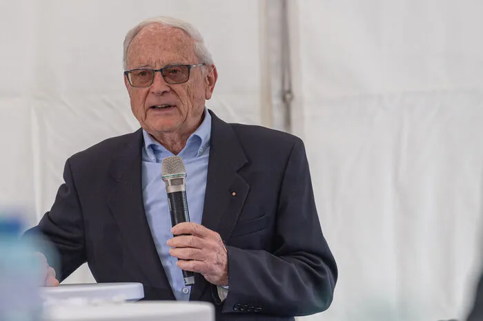 Ebenfalls aus Deutschland extra nach Graz angereist: Rindt-Halbbruder Uwe Eisleben.
