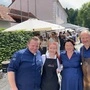 Die Gastgeber Sonja und Richard Rauch mit Viktoria Fahringer (Tiroler Hof, Kufstein) und Andreas Döllerer (5-Haubenkoch aus Golling).