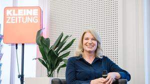 Annette Mann, CEO der AUA, beim Salon der Kleinen Zeitung in Wien 
