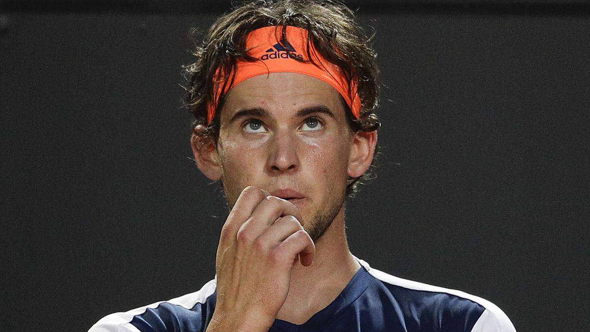 DOminic Thiem fast ratlos: Was ist da nur passiert? 