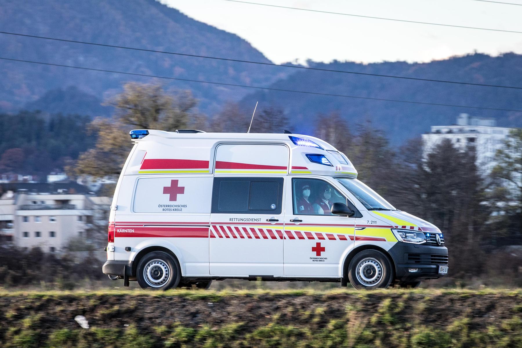 Pkw überschlug sich nach Frontalkollision in Osttirol