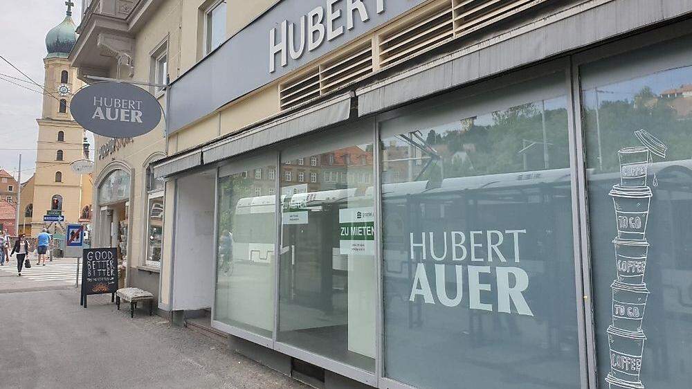 Vor Kurzem zugesperrt: die Hubert-Auer-Filiale am Südtiroler Platz in Graz