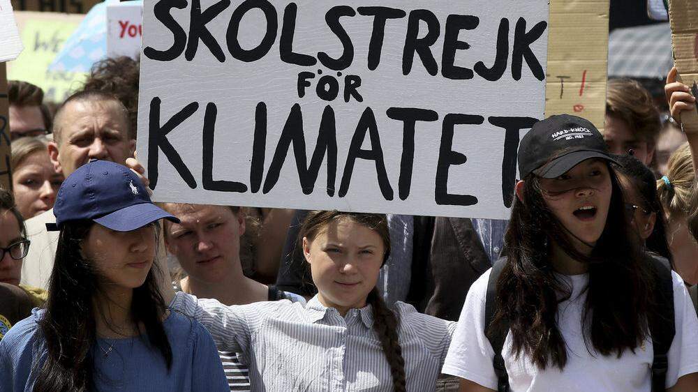 Die Auswirkungen des Klimawandels sind weltweit spürbar, aber auch der Protest weitet sich aus (im Bild: Greta Thunberg)