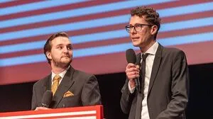 Begrüßen Branche und Publikum nun erst im Juni: Peter Schernhuber und Sebastian Höglinger