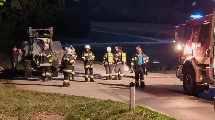 Den Feuerwehren gelang es rasch den Brand zu löschen