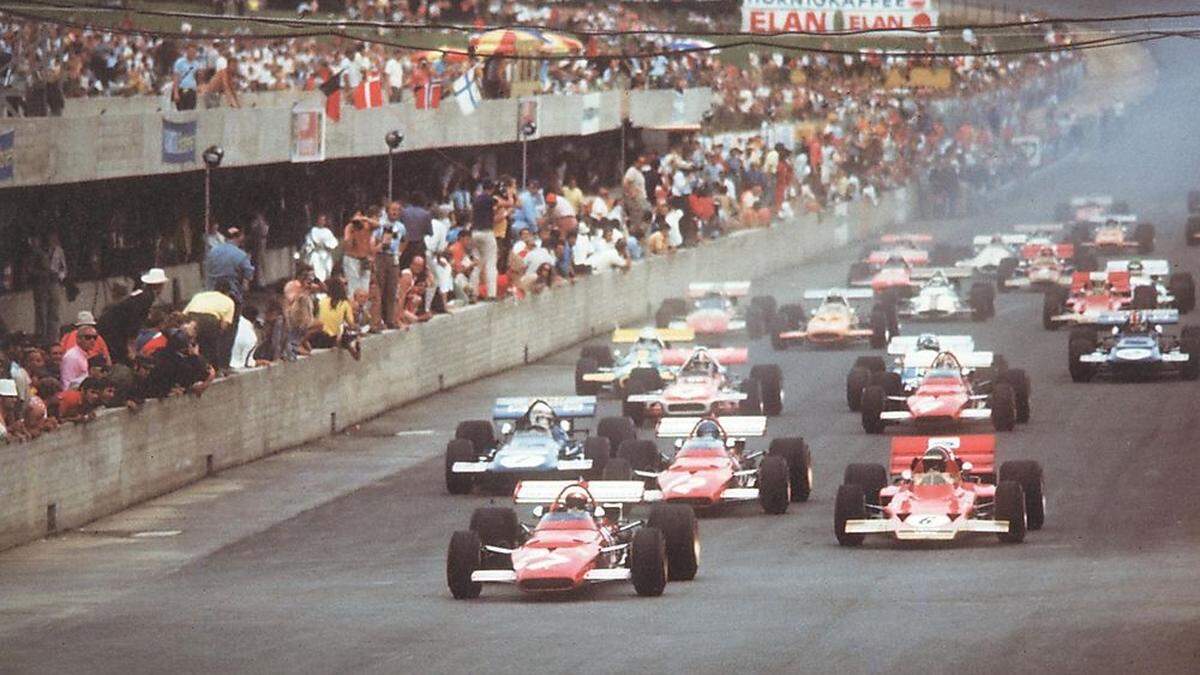    1969 wurde der „Österreichring“ in Betrieb genommen, 1970 gab es dort den ersten Formel-1-GP