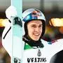 Daniel Tschofenig | ABD0061_20250101 - GARMISCH-PARTENKIRCHEN - DEUTSCHLAND: 01.01.2025, Bayern, Garmisch-Partenkirchen: Ski nordisch/Skispringen: Vierschanzentournee, Weltcup, Großschanze, Herren, 2. Durchgang, Österreichs Daniel Tschofenig jubelt über seinen Sieg. Foto: Daniel Karmann/dpa +++ dpa-Bildfunk +++. - FOTO: APA/dpa/Daniel Karmann