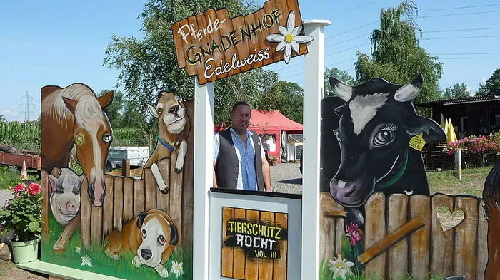 Pferdegnadenhof -Initiator Emanuel Wenk freut sich auf „Tierschutz rockt Volume III“