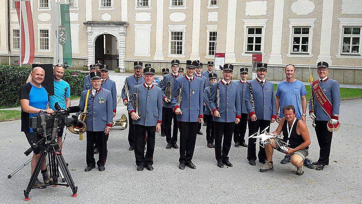 Aufregend waren die Dreharbeiten für die Musiker