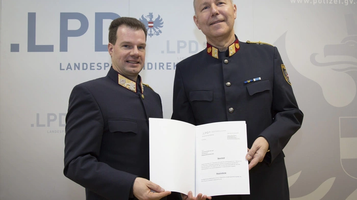 Obstlt. Alfred Kronawetter ist neuer Leiter des Verkehrsreferates des Stadtpolizeikommandos Graz.