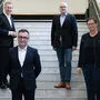 AK-Präsident Josef Pesserl, Außenstellenleiter Johannes Hirmann (Hartberg), Direktor Wolfgang Bartosch und Außenstellenleiterin Elisabeth Groß (Fürstenfeld)
