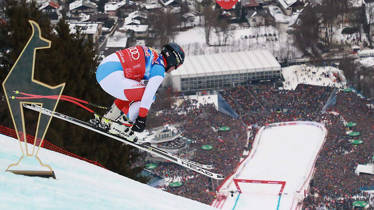 Weltcup-Abfahrt in Kitzbühel