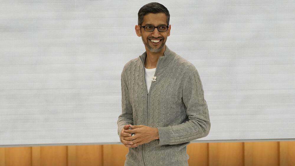 Google-Boss Sundar Pichai bei der Google I/O