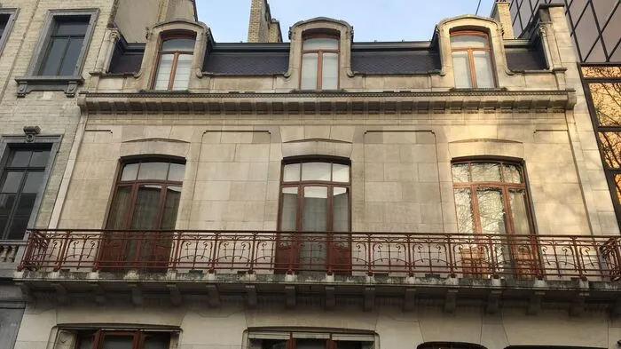 Max Hallet und seine Frau ließen dieses Stadthaus in Brüssel erbauen...